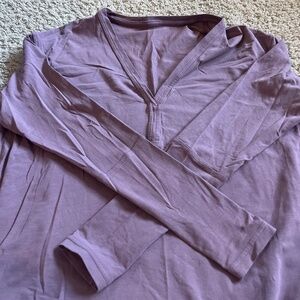 Back in action, lululemon long sleeve shirt